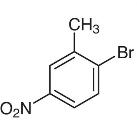 2-Bromo-5-nitrotoluene 化学構造