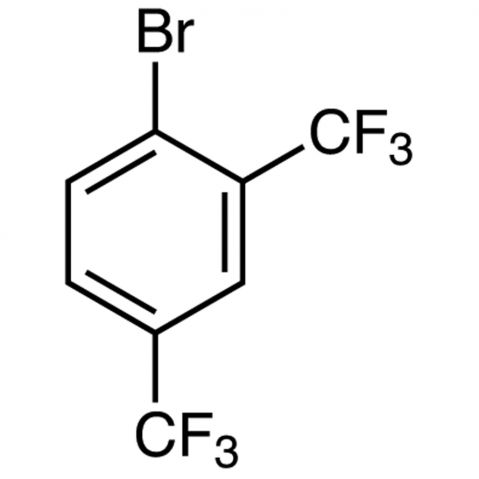 2,4-Bis(trifluoromethyl)bromobenzene Chemische Struktur