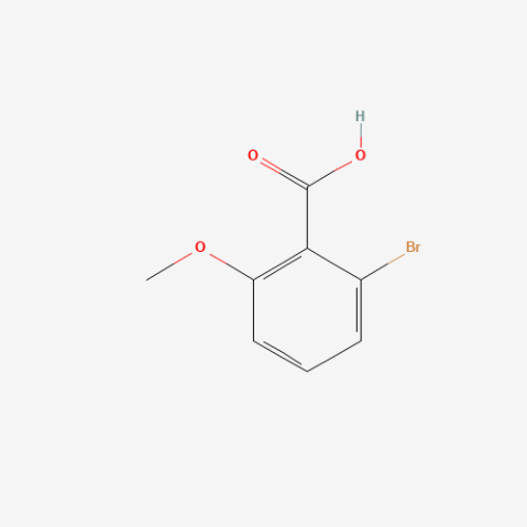 2-Bromo-6-methoxybenzoic acid Chemical Structure