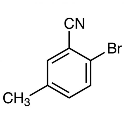 2-Bromo-5-methylbenzonitrile Chemische Struktur