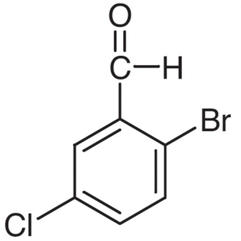 2-Bromo-5-chlorobenzaldehyde 化学構造