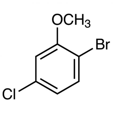 2-Bromo-5-chloroanisole 化学構造