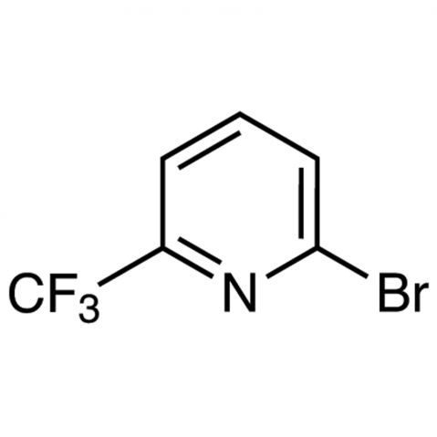 2-Bromo-6-(trifluoromethyl)pyridine 化学構造