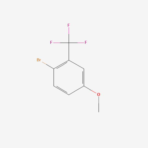 4-Bromo-3-(trifluoromethyl)anisole Chemical Structure