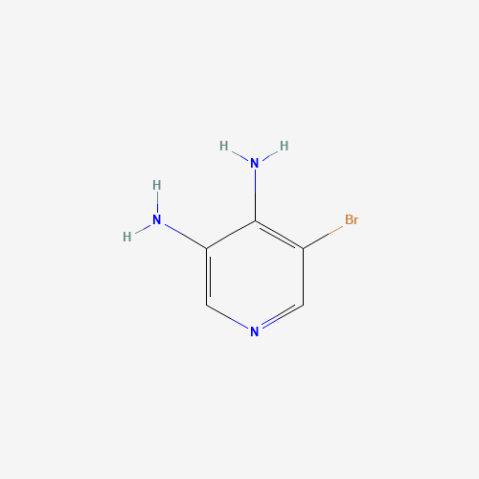 3,4-Diamino-5-bromopyridine Chemical Structure