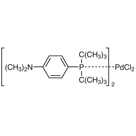 Bis(di-tert-butyl(4-dimethylaminophenyl)phosphine)dichloropalladium(II) التركيب الكيميائي