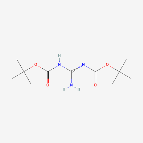 1，3-bis(tert-butoxycarbonyl)guanidine Chemical Structure