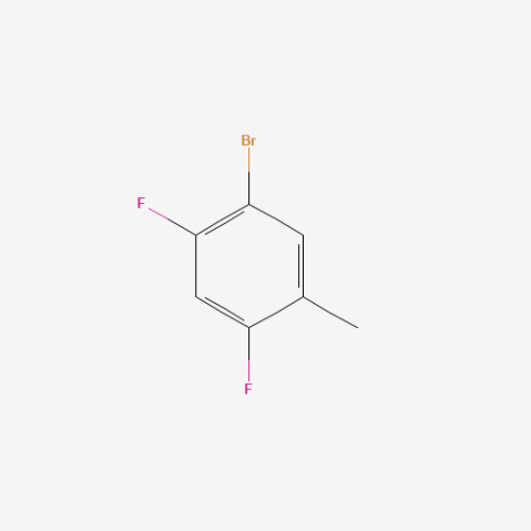 5-Bromo-2,4-difluorotoluene Chemische Struktur