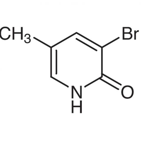 3-Bromo-2-hydroxy-5-methylpyridine Chemical Structure