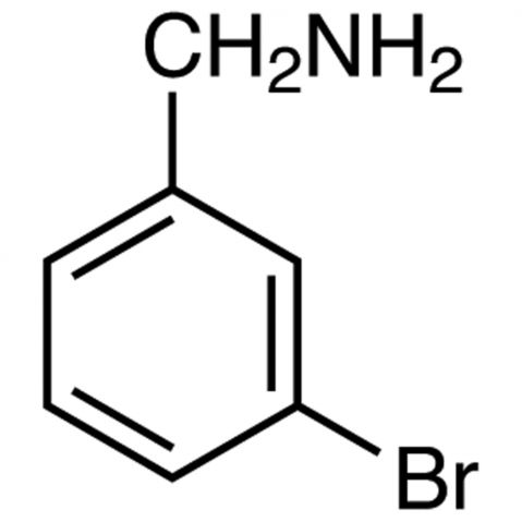 (3-bromophenyl)methanamine التركيب الكيميائي