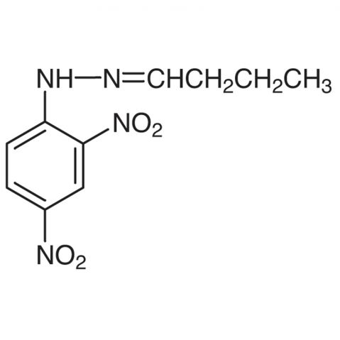 Butyraldehyde 2，4-Dinitrophenylhydrazone Chemical Structure