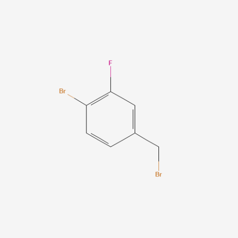 4-Bromo-3-fluorobenzyl bromide 化学構造