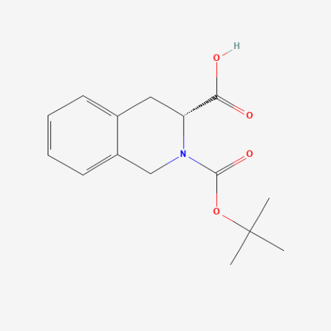 Boc-D-Tic-OH Chemical Structure