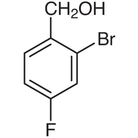 2-Bromo-4-fluorobenzyl Alcohol التركيب الكيميائي