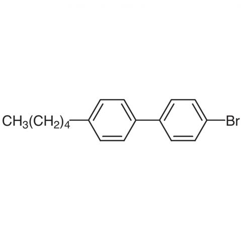 4-Bromo-4'-pentylbiphenyl Chemical Structure