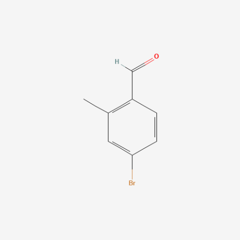 4-Bromo-2-methylbenzaldehyde Chemical Structure