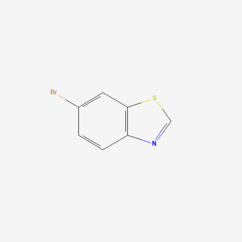 6-Bromobenzothiazole Chemische Struktur