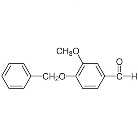 4-Benzyloxy-3-methoxybenzaldehyde التركيب الكيميائي