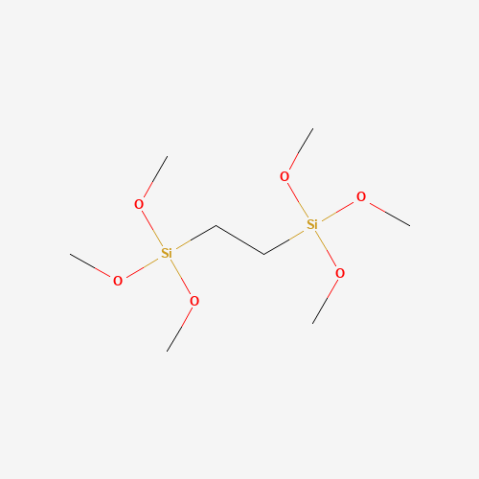 1,2-Bis(trimethoxysilyl)ethane Chemical Structure