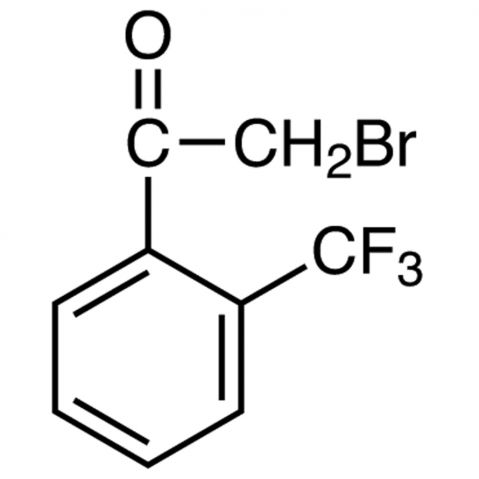 2-Bromo-2'-(trifluoromethyl)acetophenone Chemical Structure