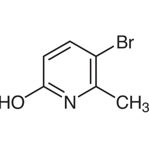 3-Bromo-6-hydroxy-2-methylpyridine Chemische Struktur