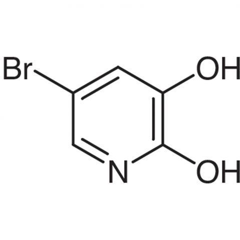 5-Bromo-2,3-pyridinediol التركيب الكيميائي