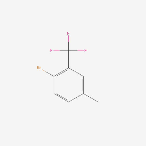 2-Bromo-5-methylbenzotrifluoride Chemische Struktur