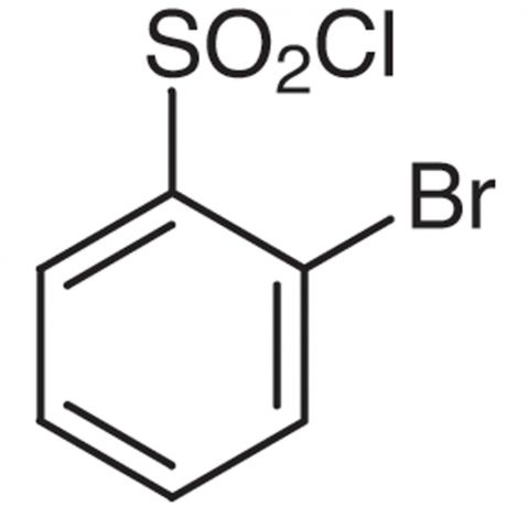 2-Bromobenzenesulfonyl Chloride 化学構造