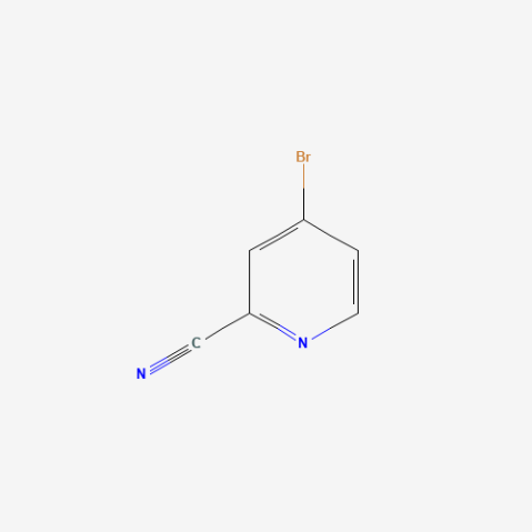 4-Bromo-2-cyanopyridine 化学構造