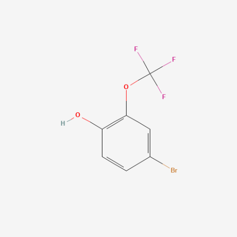 4-bromo-2-(trifluoromethoxy)phenol Chemical Structure