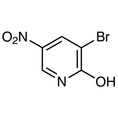 3-Bromo-2-hydroxy-5-nitropyridine Chemical Structure