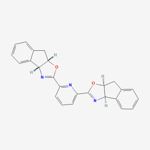 2,6-Bis[(3aR,8aS)-(+)-8H-indeno[1,2-d]oxazolin-2-yl)pyridine Chemical Structure