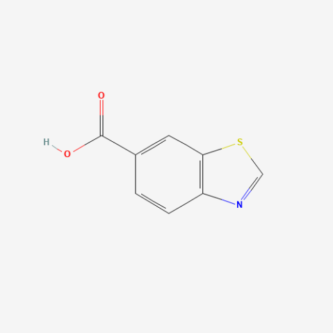 Benzothiazole-6-carboxylic acid 化学構造