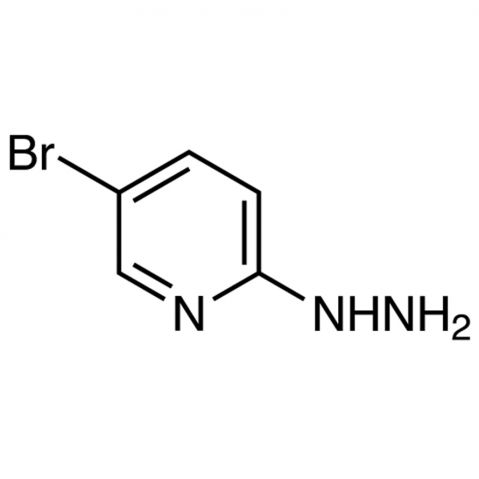 5-Bromo-2-hydrazinopyridine Chemische Struktur