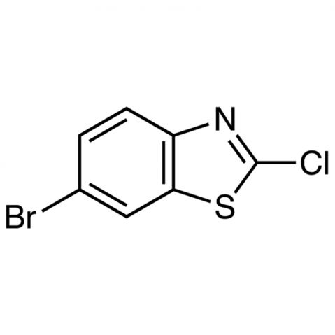 6-Bromo-2-chlorobenzothiazole التركيب الكيميائي