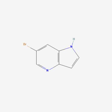 6-Bromo-1H-pyrrolo[3,2-b]pyridine Chemische Struktur