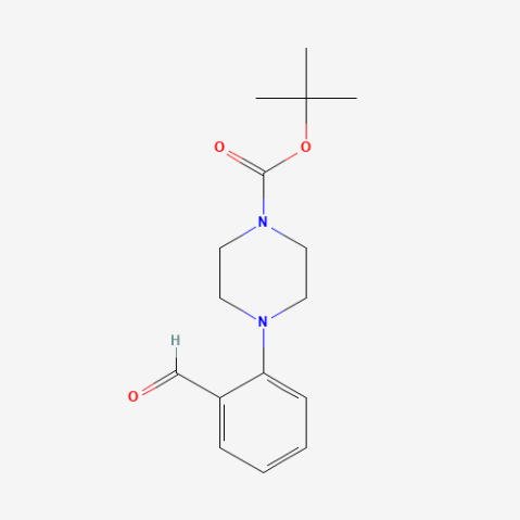 1-Boc-4-(2-formylphenyl)piperazine التركيب الكيميائي