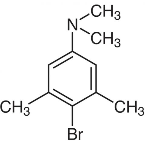 4-Bromo-N,N,3,5-tetramethylaniline Chemical Structure