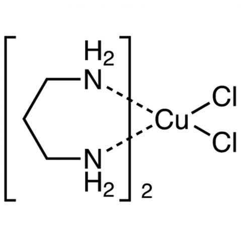 Bis(1,3-propanediamine) Copper(II) Dichloride Chemical Structure