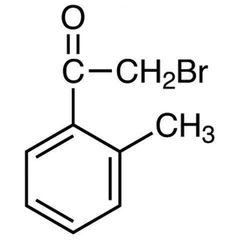 2-Bromo-2'-methylacetophenone 化学構造