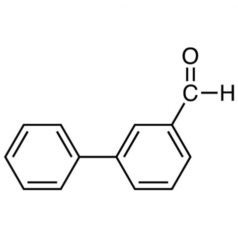 Biphenyl-3-carboxaldehyde 化学構造