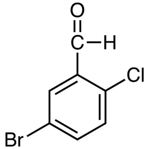 5-Bromo-2-chlorobenzaldehyde التركيب الكيميائي