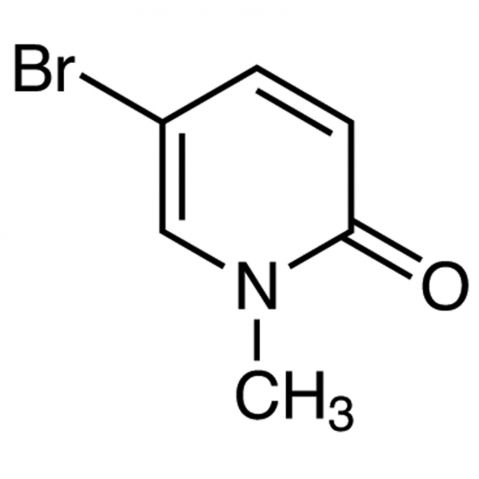 5-Bromo-1-methylpyridin-2(1H)-one Chemical Structure