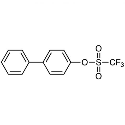 4-Biphenylyl Trifluoromethanesulfonate Chemical Structure