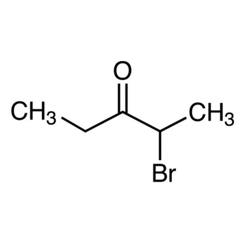 2-Bromo-3-pentanone Chemical Structure