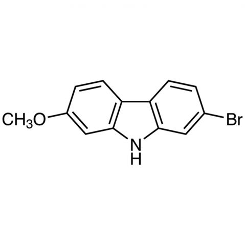 2-Bromo-7-methoxy-9H-carbazole Chemical Structure