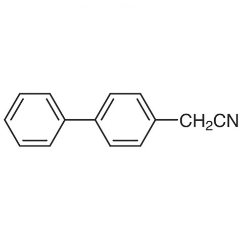 4-Biphenylacetonitrile التركيب الكيميائي