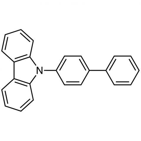 9-(4-Biphenylyl)carbazole 化学構造