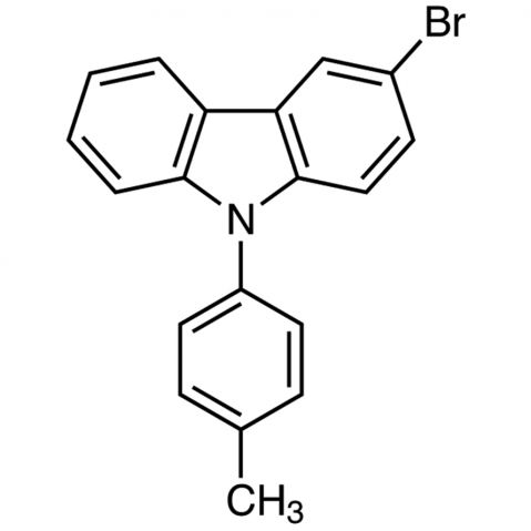 3-Bromo-9-(p-tolyl)-9H-carbazole Chemische Struktur