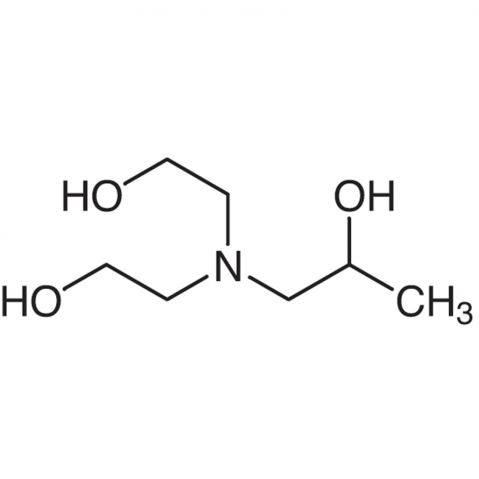 1-[Bis(2-hydroxyethyl)amino]-2-propanol Chemical Structure